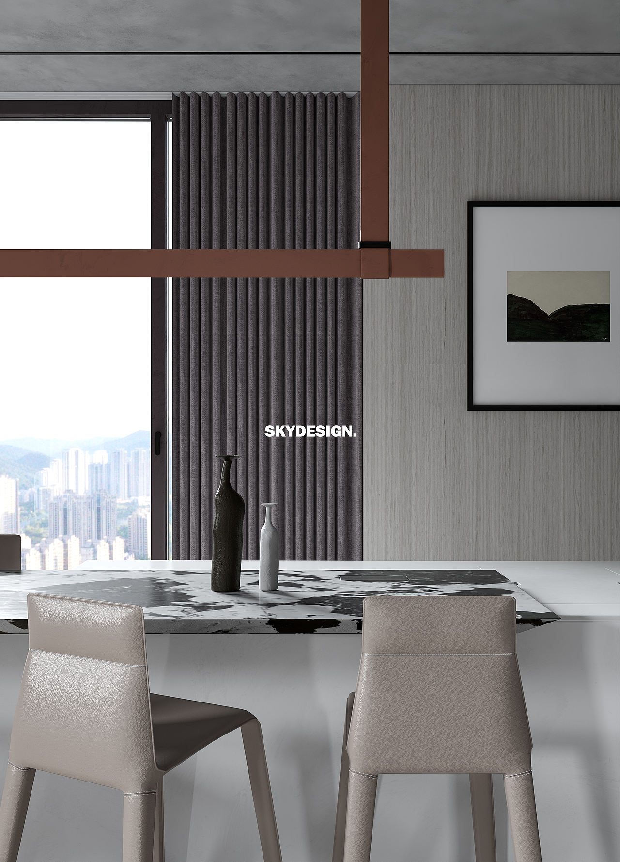 极简，质补SKYDESIGN。（图ZMzk4ODM0MDYw） - 家装设计 - 站酷设计师SKYDESIGN丨原创素材 - 站酷ZCOOL