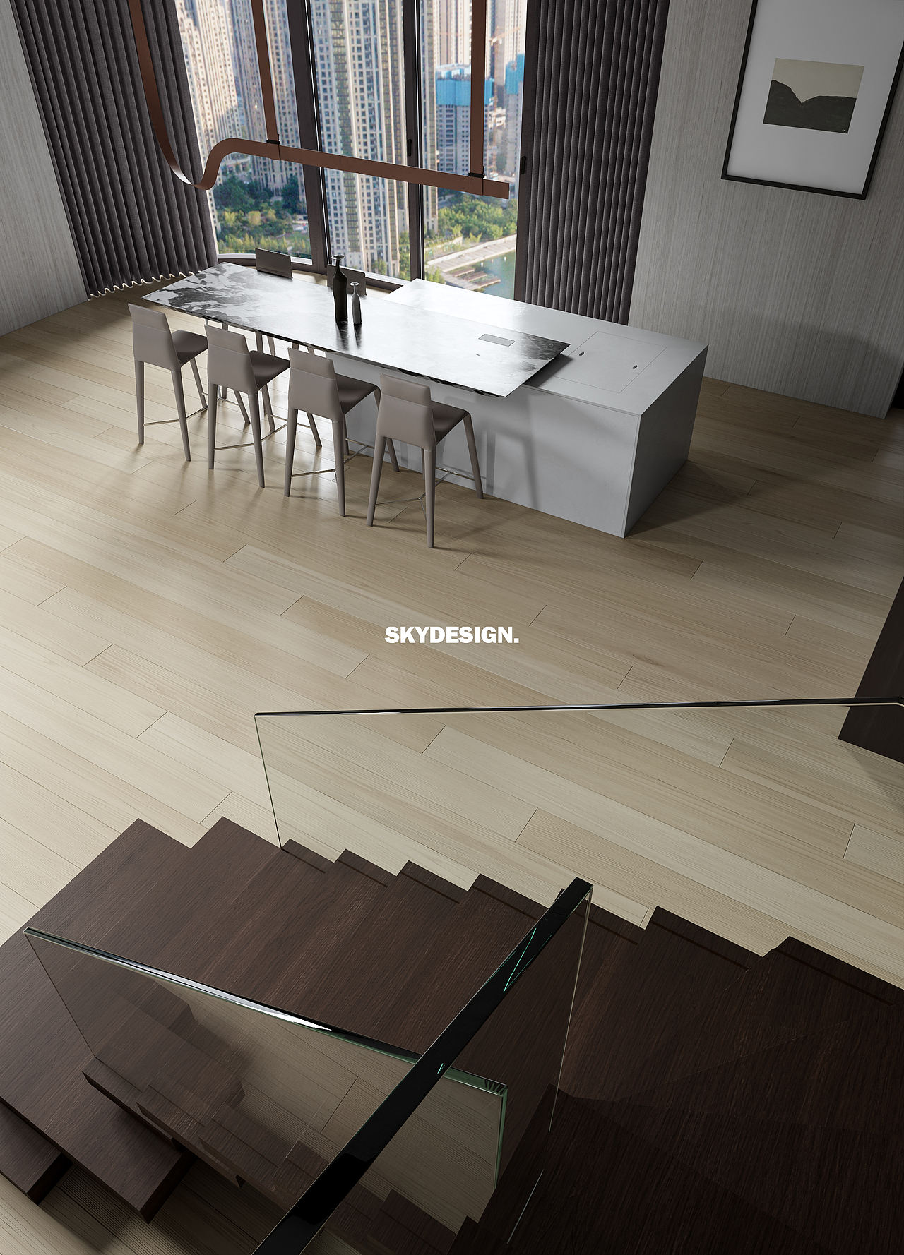 极简，质补SKYDESIGN。（图ZMzk4ODM0MDM2） - 家装设计 - 站酷设计师SKYDESIGN丨原创素材 - 站酷ZCOOL