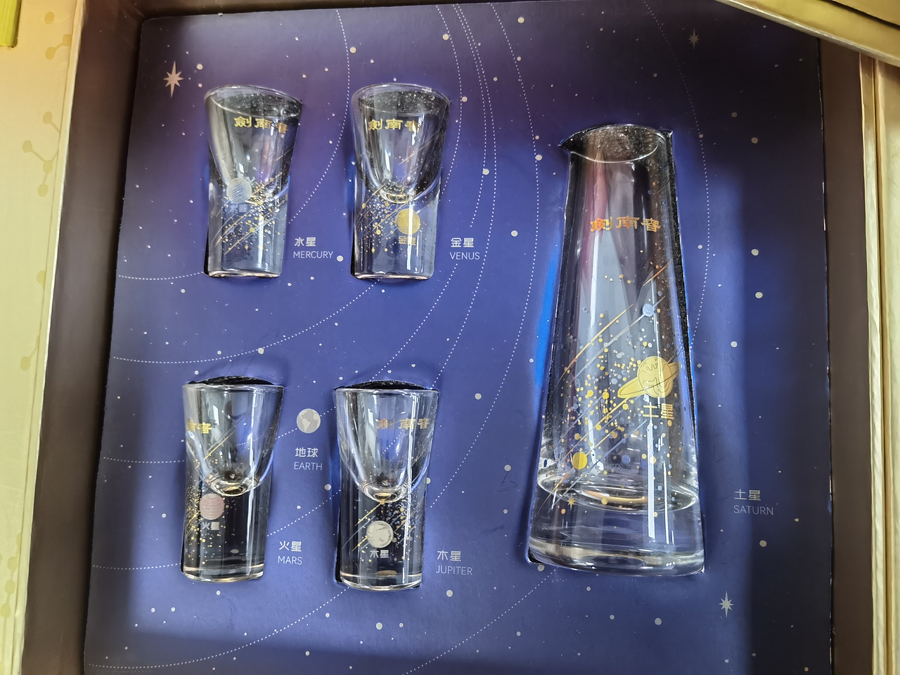 剑南春新春酒具礼盒