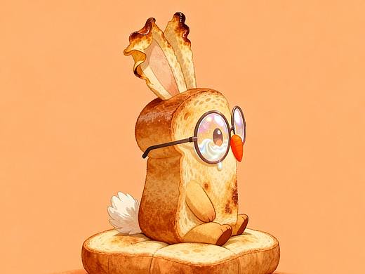 烤面包片世界动物篇:小兔子1.0