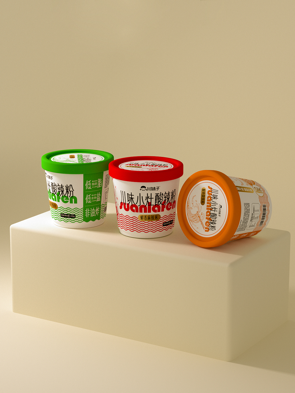 酸辣粉包装设计