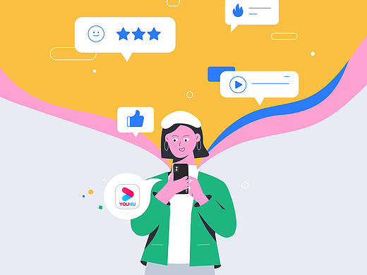 OPPO×优酷｜MG动画｜让数据与故事在帧间流动