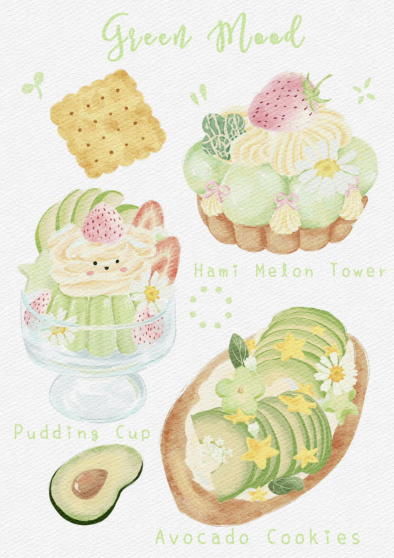 甜品合集2｜花卉篇