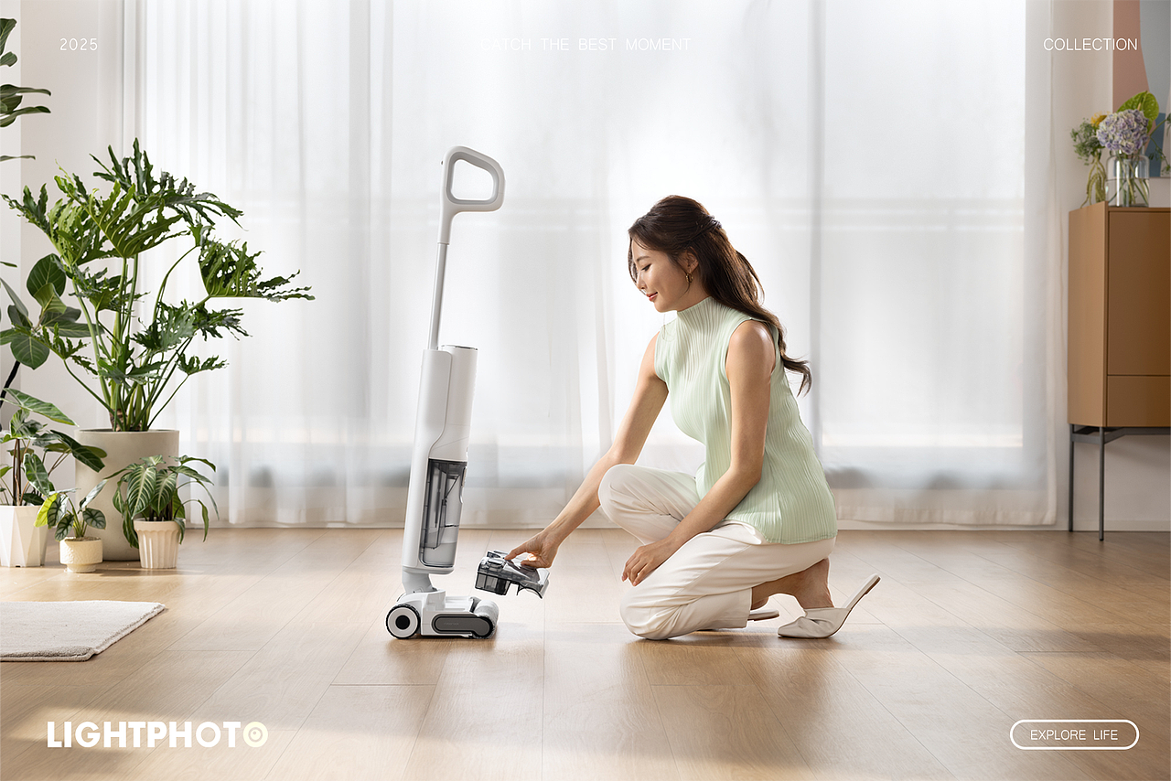 韩国版场景拍摄案例|Roborock手持洗地机