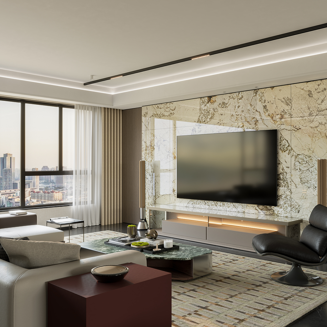 近期渲染（图ZMzk4ODUwODI4） - 家装设计 - 站酷设计师小柒视觉表现原创素材 - 站酷ZCOOL