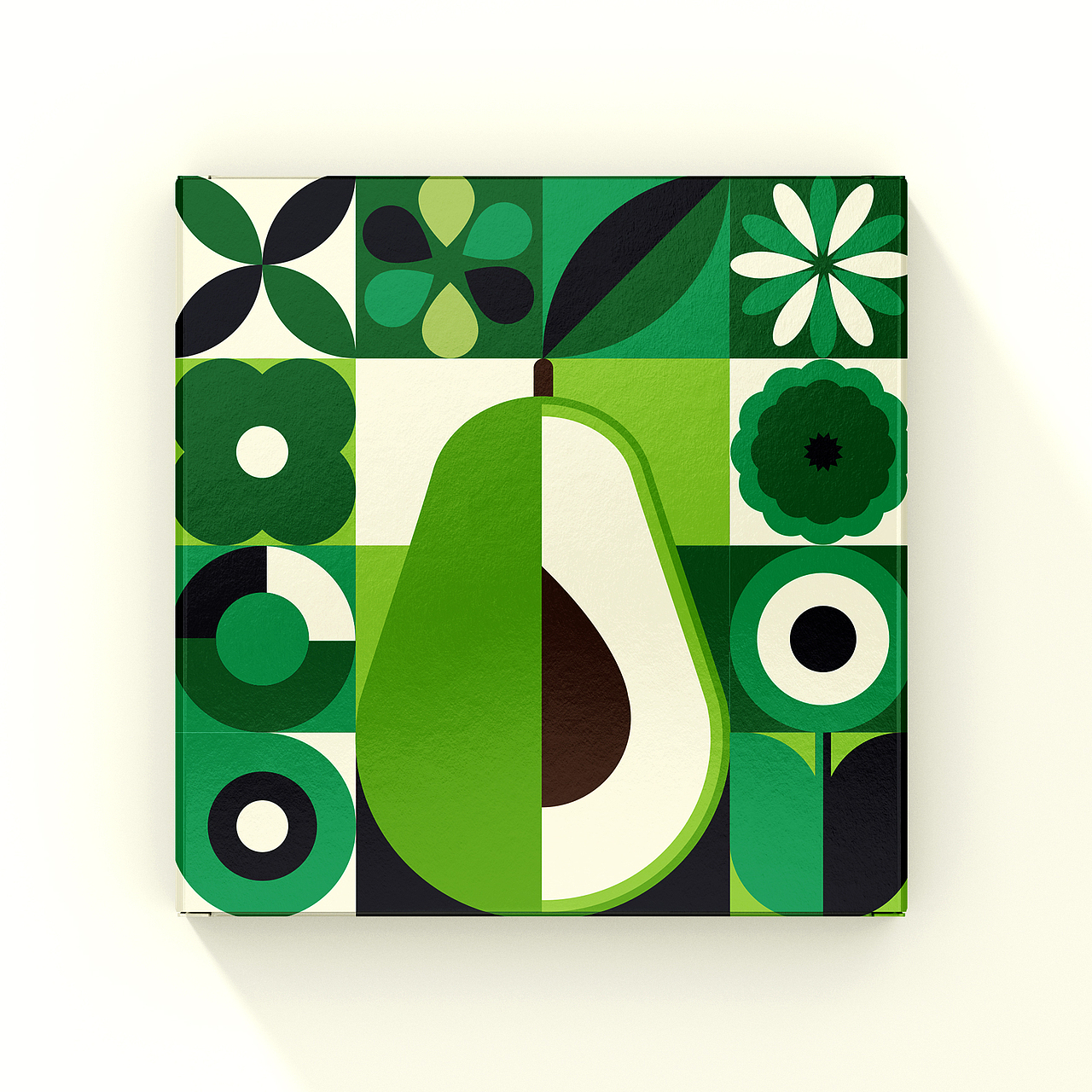 几何图形插画设计