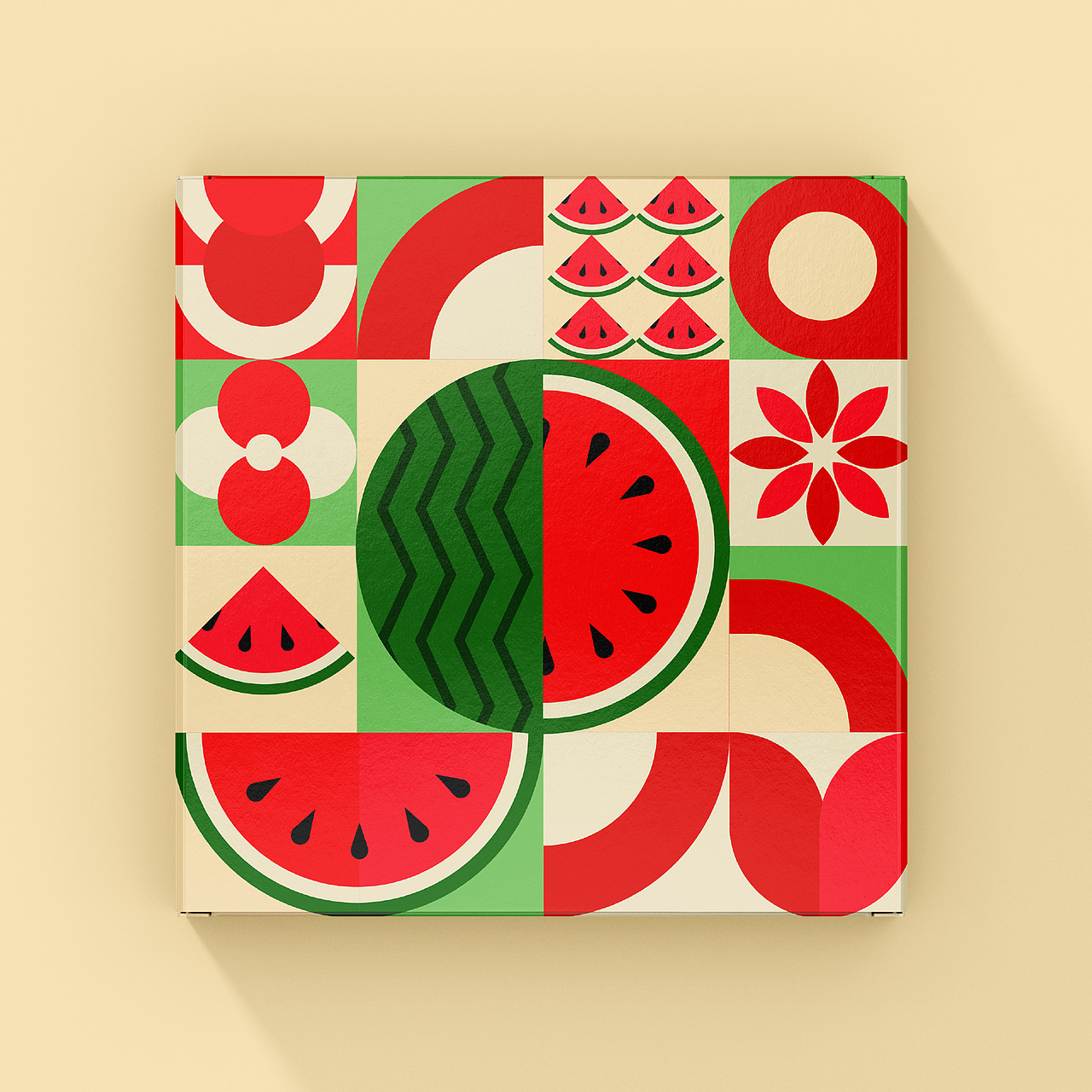 几何图形插画设计