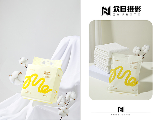 洗脸巾| 产品摄影 x 众目视觉