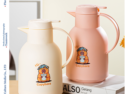 卡皮巴拉保温壶|电商摄影|产品摄影