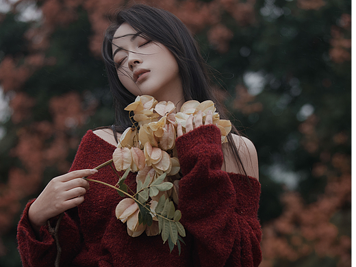 入秋第一组，献给路边的栾树暗调质感风🍂
