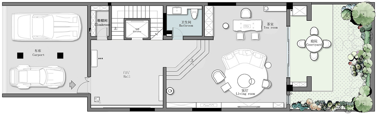 贵阳这波大平层设计，把“曲线高级感”玩成了家居顶流（图ZMzk4ODYzOTA4） - 家装设计 - 站酷设计师贵阳全案设计师冲原创素材 - 站酷ZCOOL