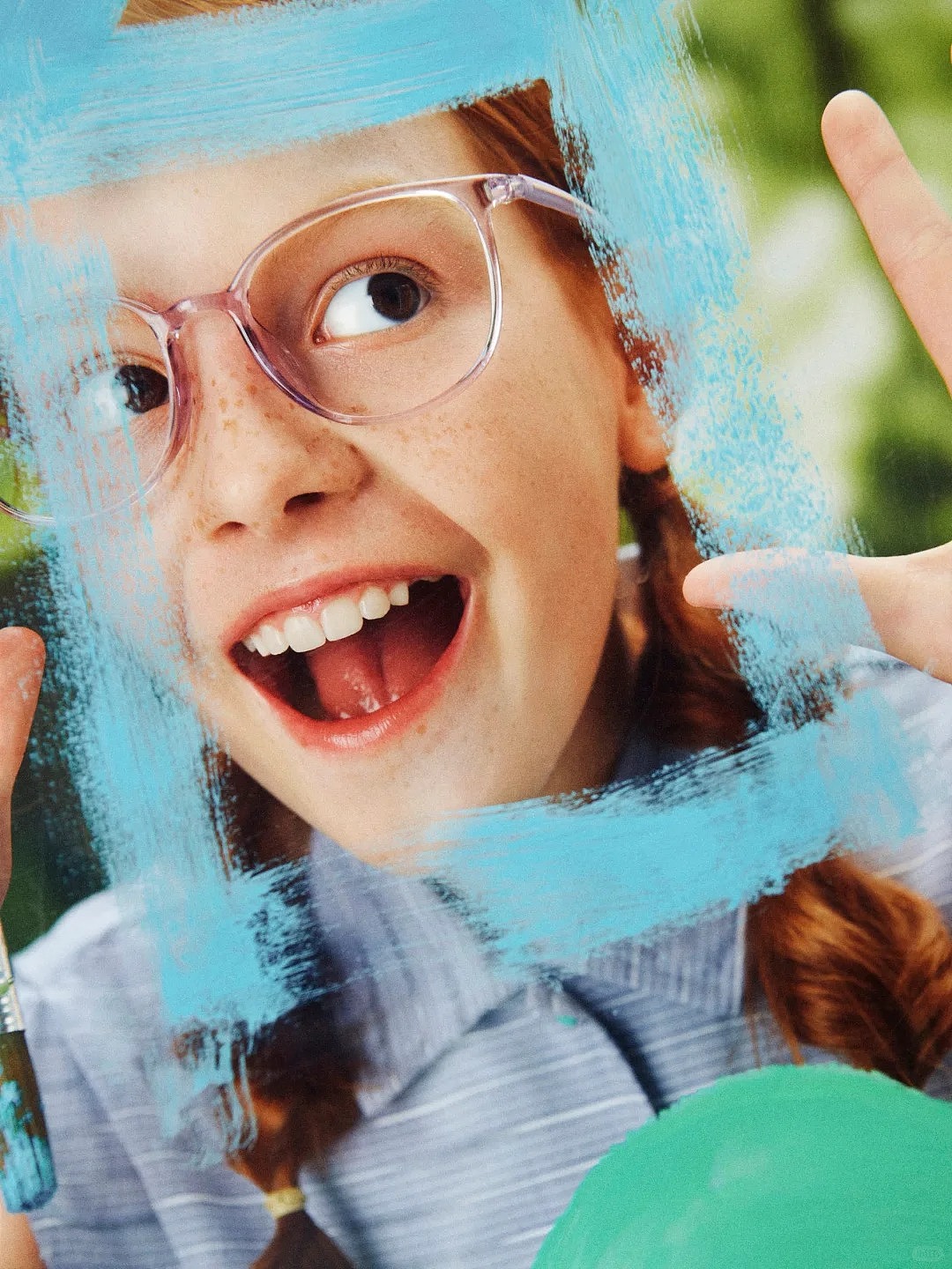 把可爱焊在镜头里/儿童眼镜拍摄