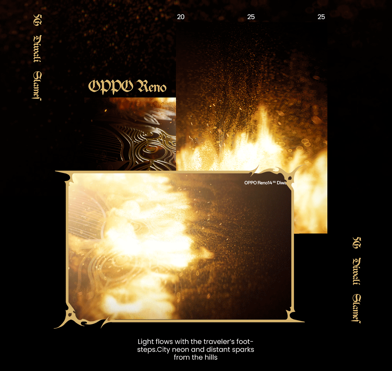 微光起行｜OPPO Reno14 5G Diwali 限定款手机广告短片