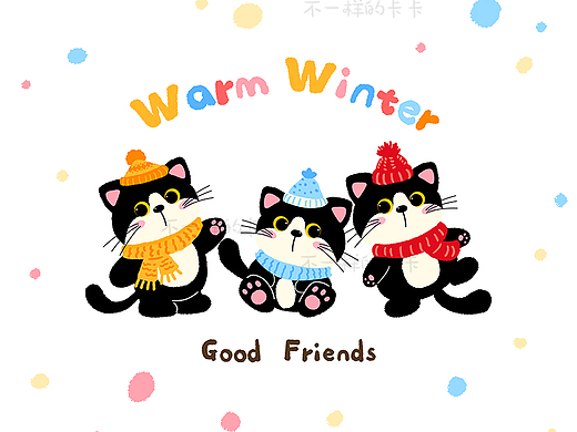 图案设计 | 原创插画草莓小猫咪 | 可授权