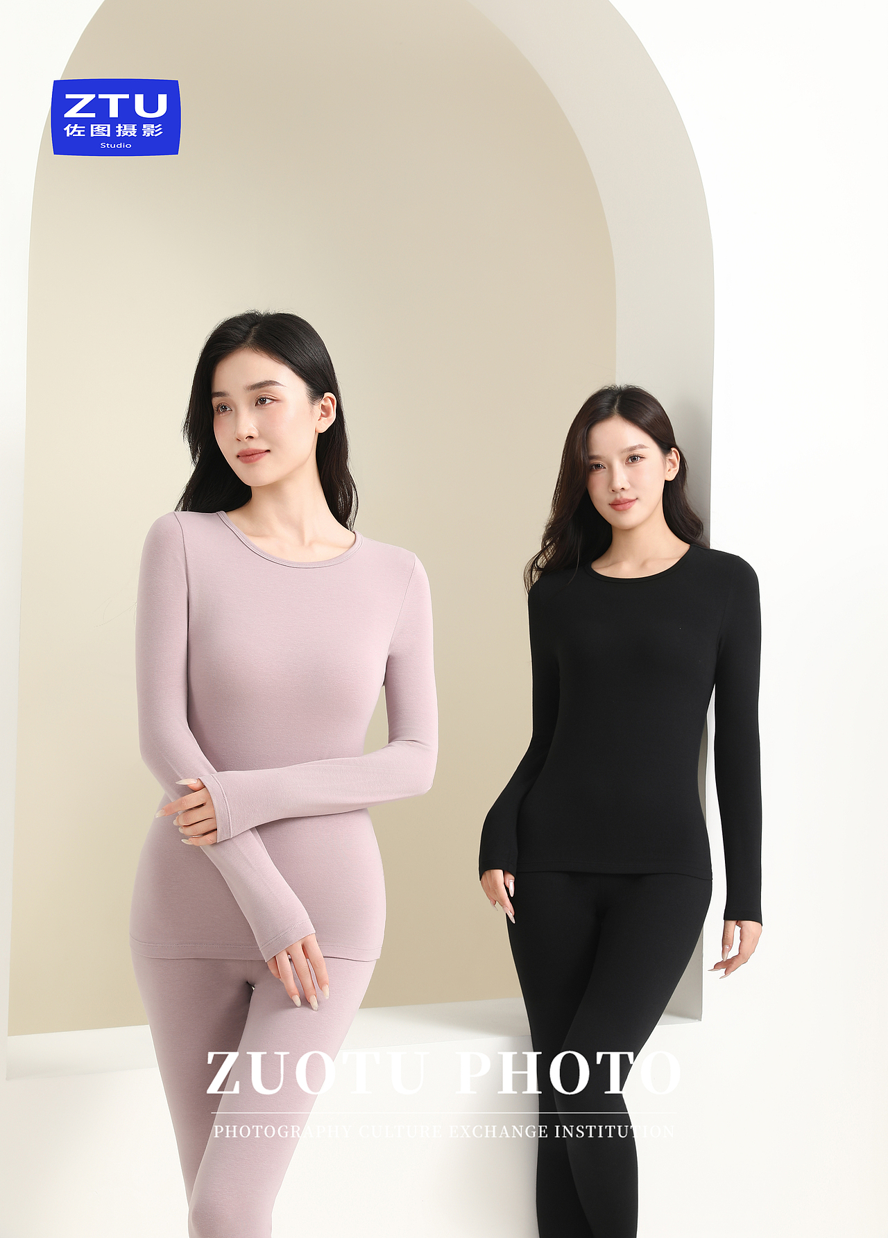 电商产品拍摄🉑️寄拍｜女士保暖套装拍摄（图ZMzk4ODY5NDY4） - 产品摄影 - 站酷设计师小石摄影原创素材 - 站酷ZCOOL