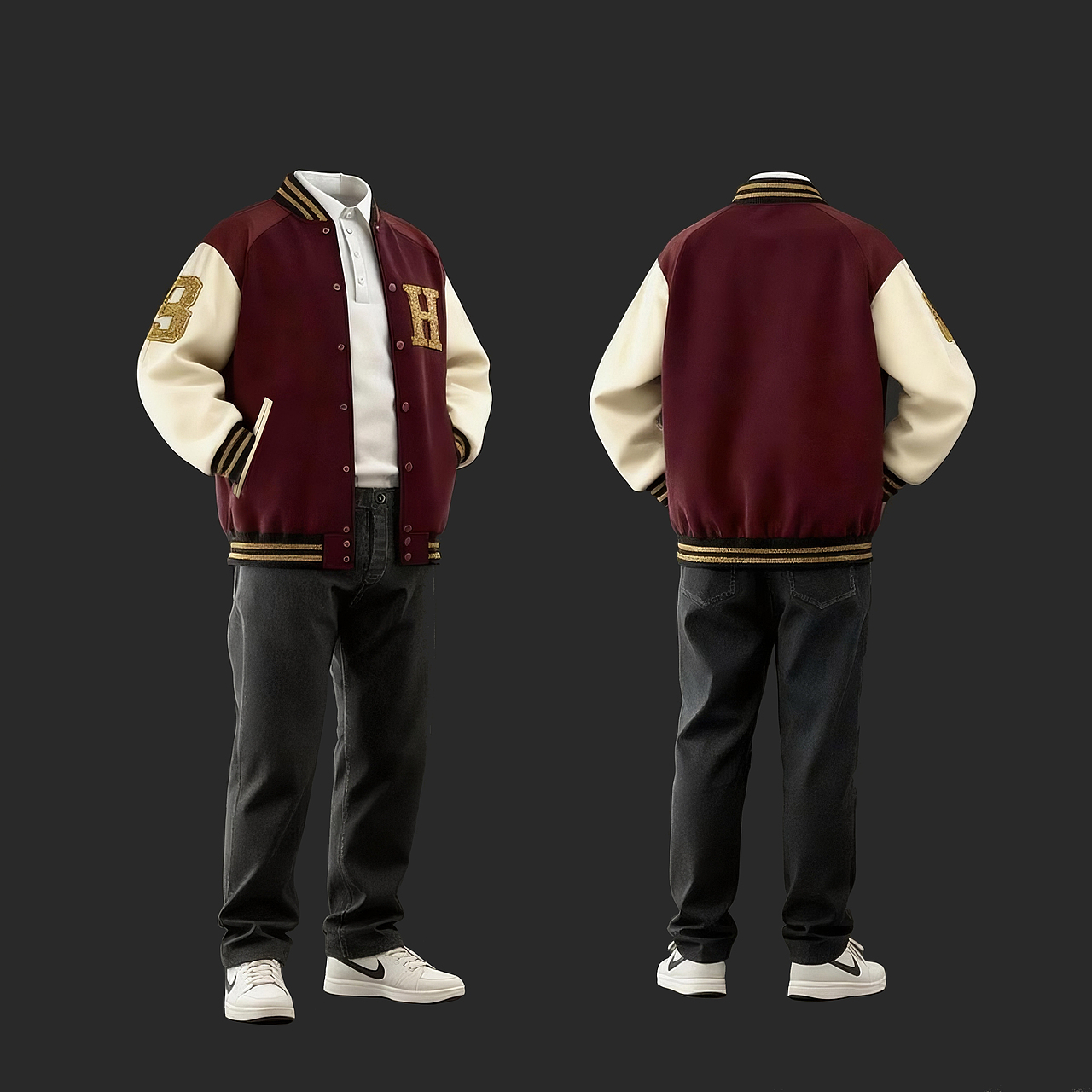 3D服装建模练习