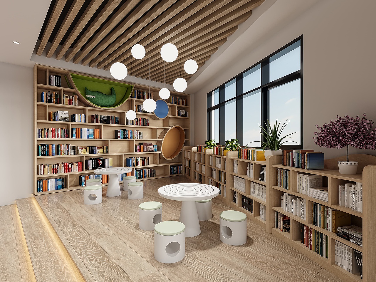 室内亲子游泳馆效果案例