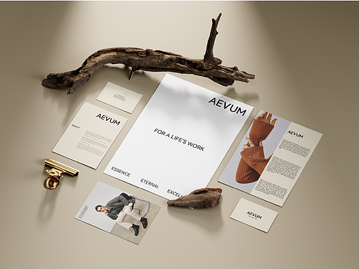 服裝品牌 AEVUM | 品牌設(shè)計（個人主頁-ZNzI3NzczMTI=） - 品牌 - 站酷設(shè)計師Tulip_Design原創(chuàng)素材 - 站酷ZCOOL