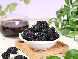 新鲜水果桑葚拍摄|电商产品美食摄影|×郑州密斯杨