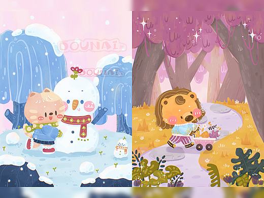 又到了期待的秋冬天啦～