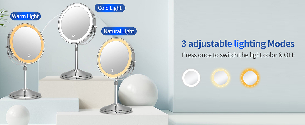 亚马逊主副图案例--化妆镜