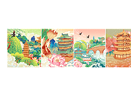 插画设计 精美 创意 插画作品
