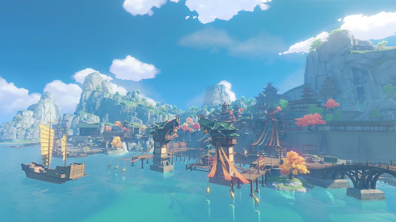 山中仙境动态壁纸