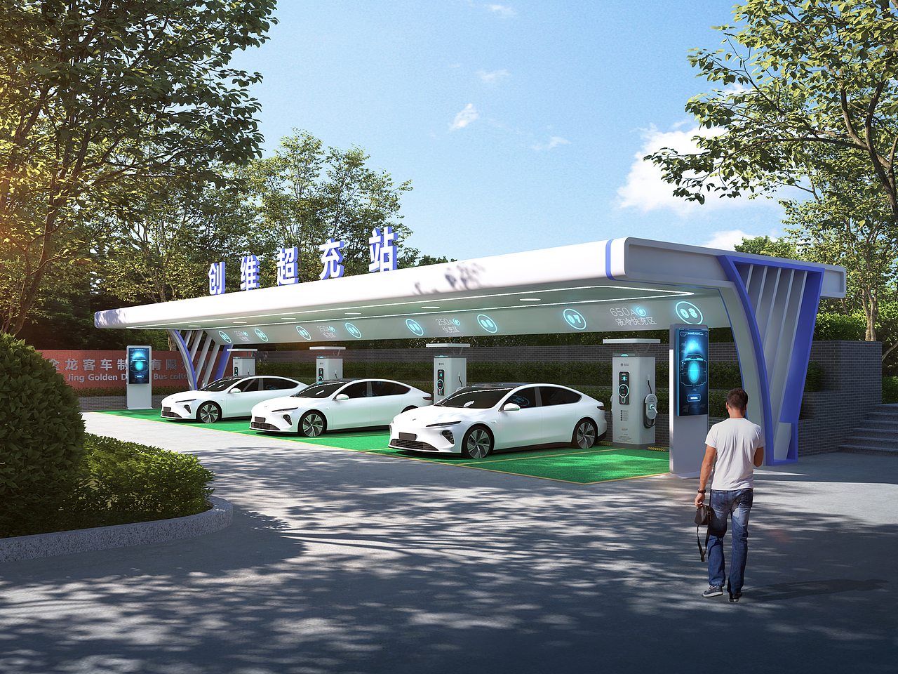 室外鸟瞰透视各建筑合集（图ZMzk4ODk0ODI4） - 景观设计 - 站酷设计师舒瑾原创素材 - 站酷ZCOOL