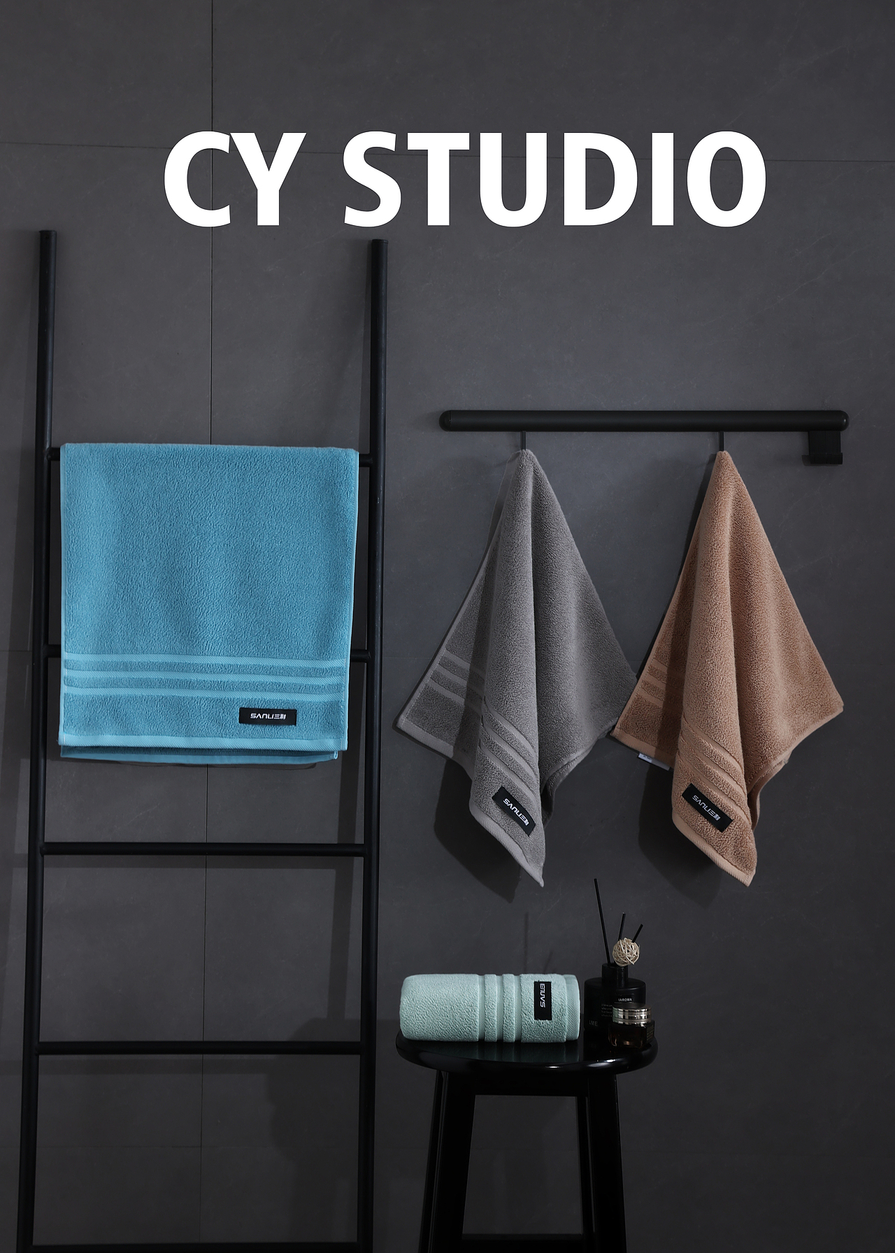 男士毛巾浴巾拍摄（图ZMzk4ODk2MzQ0） - 产品摄影 - 站酷设计师程雨视觉传媒原创素材 - 站酷ZCOOL