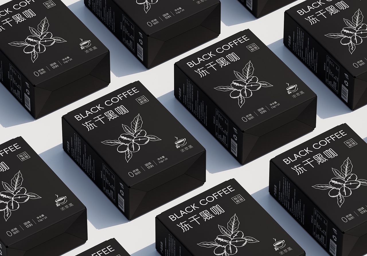 冻干黑咖-包装设计