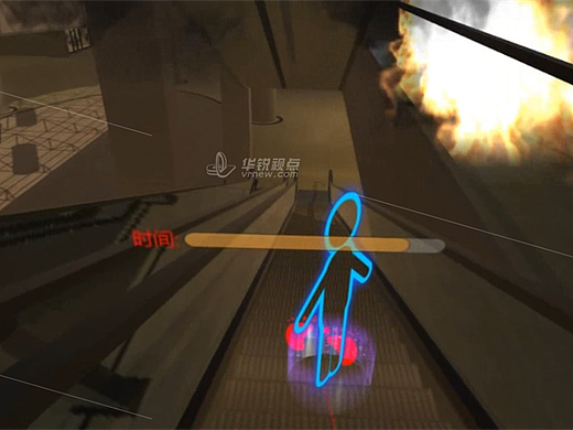 深圳华锐视点VR商场火灾逃生系统,打造智能化逃生体验新型培训