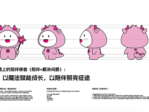 呆萌小龙人IP人物形象