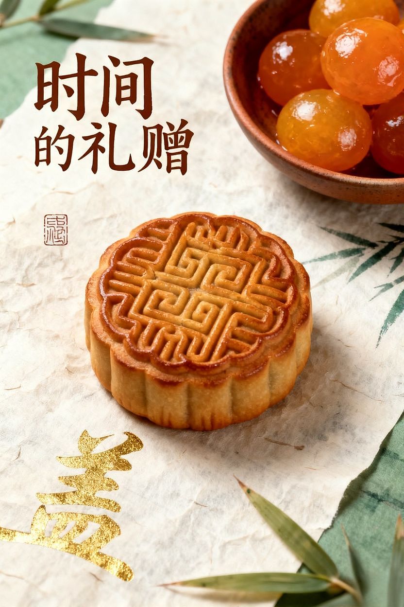 月饼海报