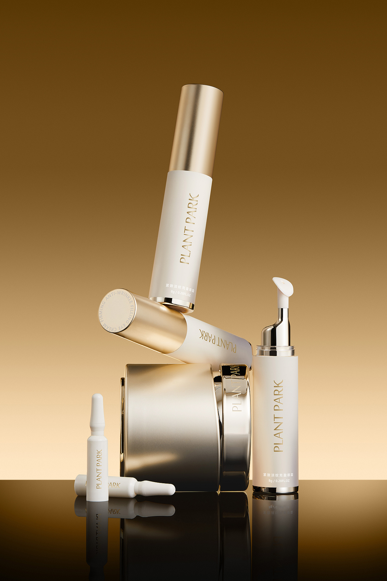 植方眼霜精华拍摄