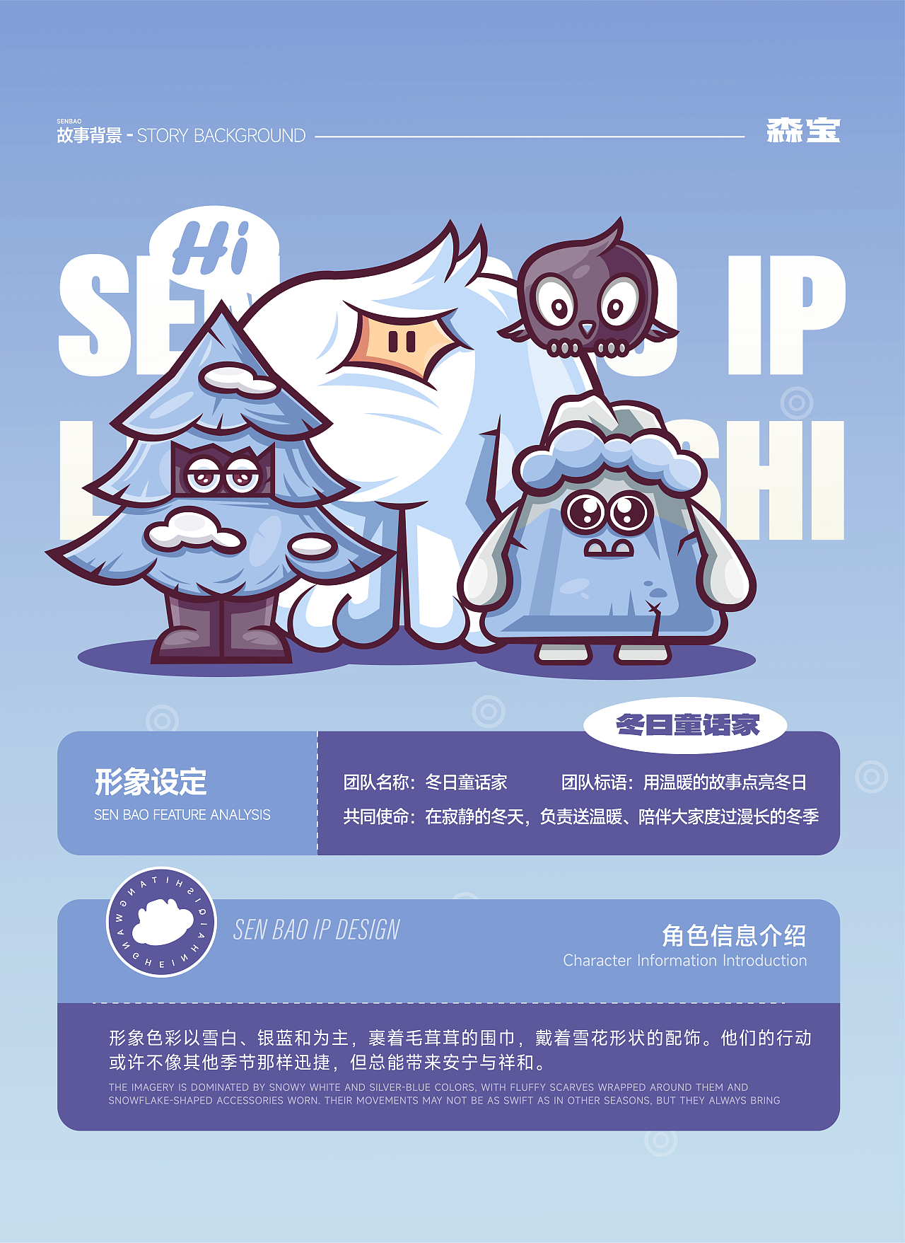 汤旺河林海奇石景区四季IP设计