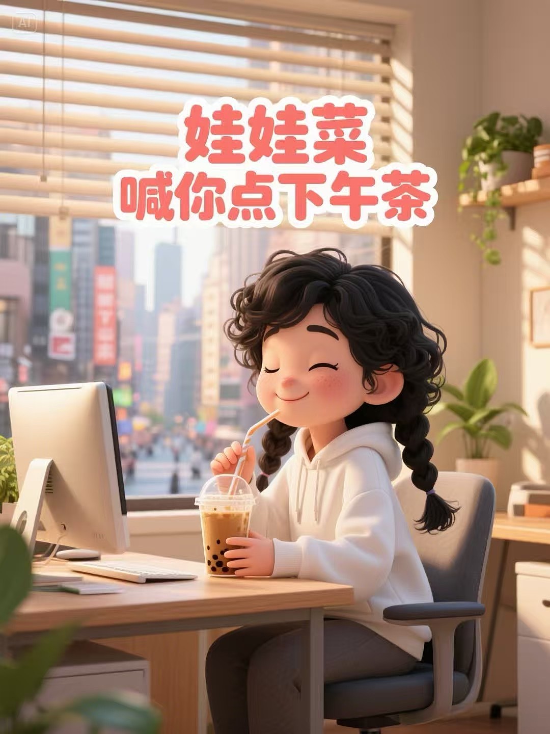 《娃娃菜喊你干点啥》电商IP人物设计