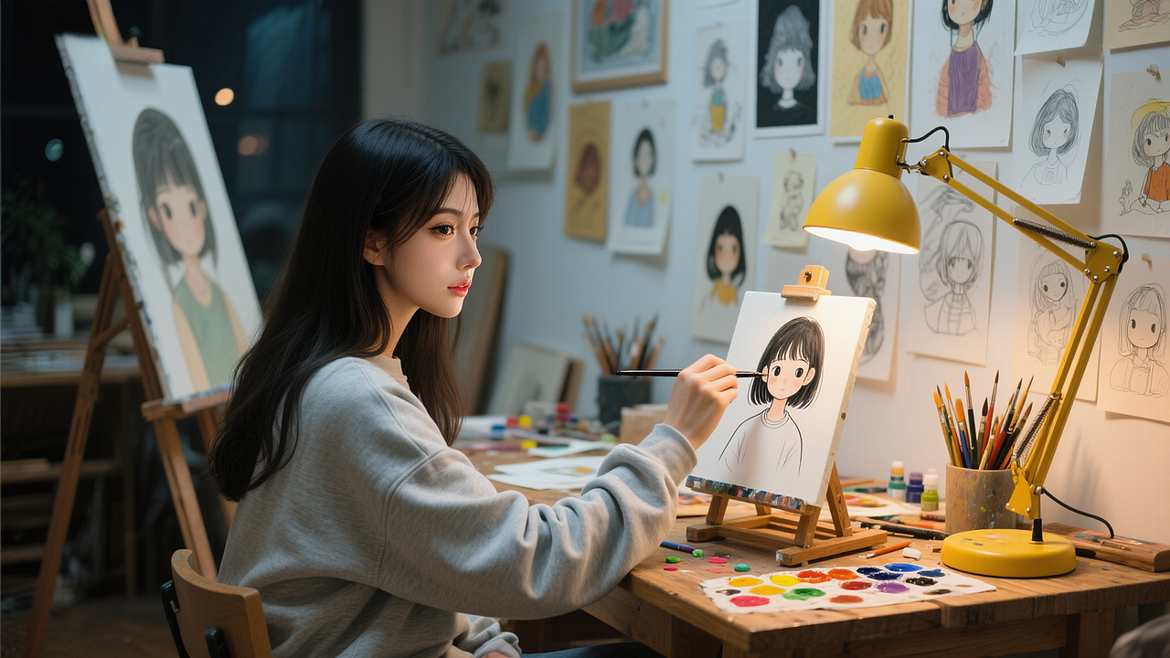 AIGC——有人说女生该是柔软的（图ZMzk4OTEzMzg0） - AI作品 - 站酷设计师Yinan_以喃原创素材 - 站酷ZCOOL