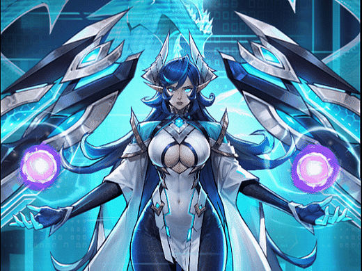 【spine】科技风立绘 立绘待机