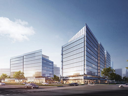 杭州钱江新城二期办公楼SU模型下载