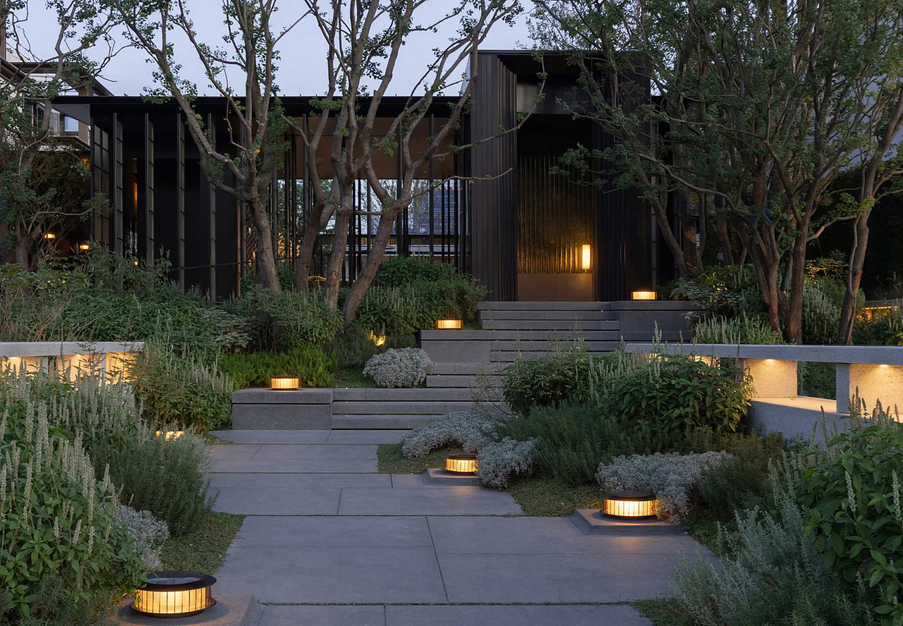 佛山顺德华润澐璟鹭鸟天堂示范区景观SU模型下载