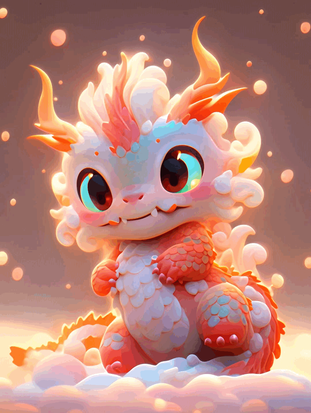 可爱龙（图ZMzk4OTE2Mzg4） - IP形象 - 站酷设计师Ryann11原创素材 - 站酷ZCOOL