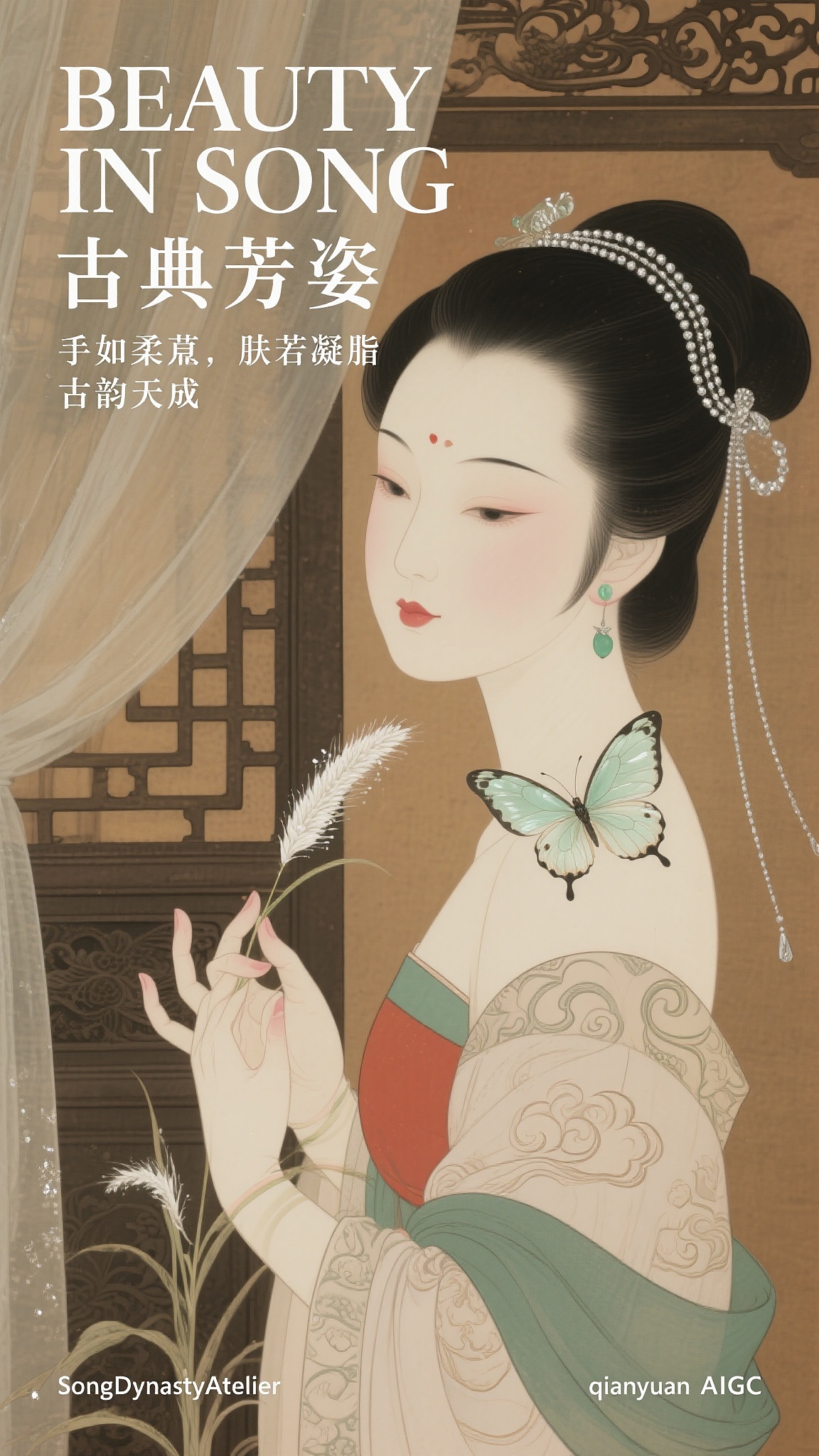 古典文学的魅力，藏在“言外之旨，象外之境”（图ZMzk4OTE4MDQ4） - AI作品 - 站酷设计师乾元AIGC原创素材 - 站酷ZCOOL
