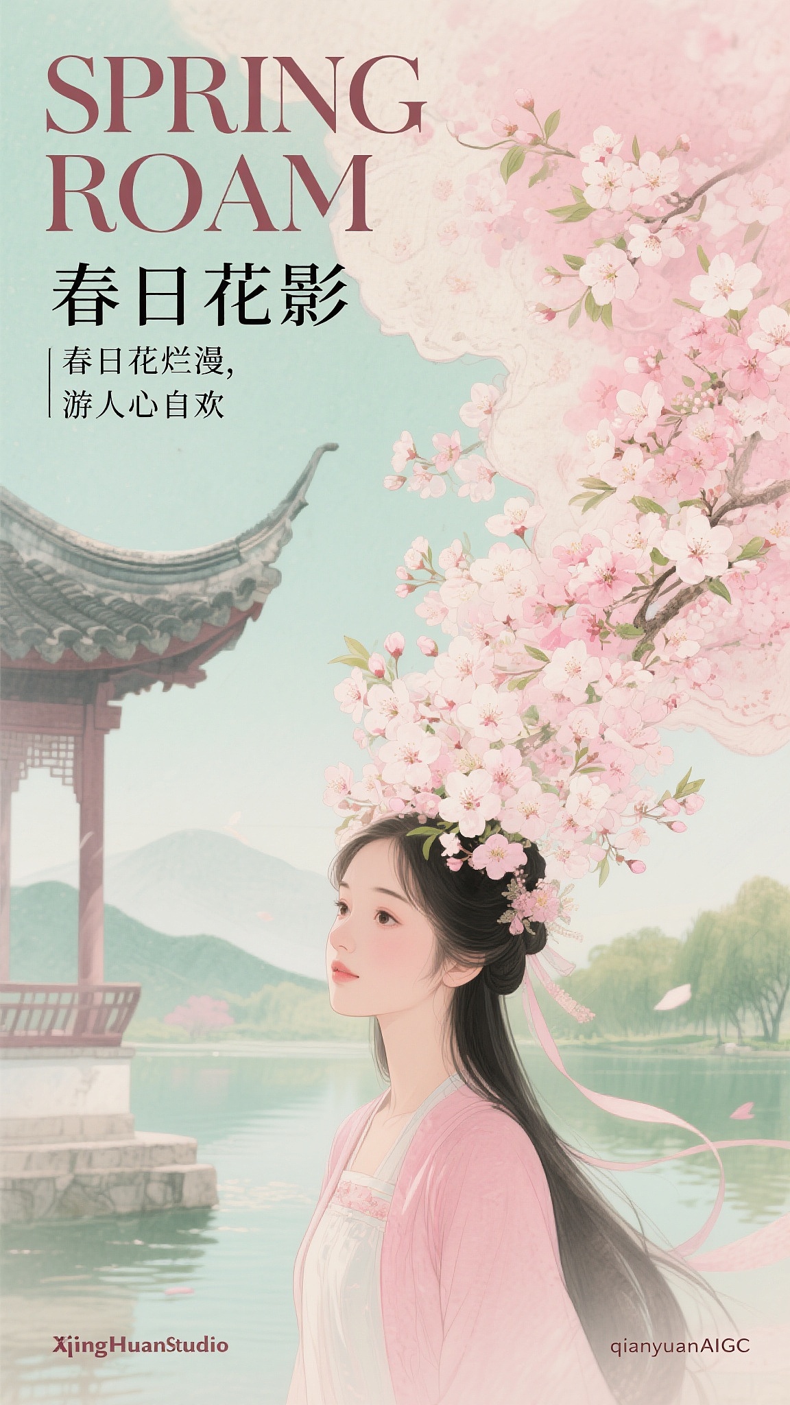 古典文学的魅力，藏在“言外之旨，象外之境”（图ZMzk4OTE4MDc2） - AI作品 - 站酷设计师乾元AIGC原创素材 - 站酷ZCOOL