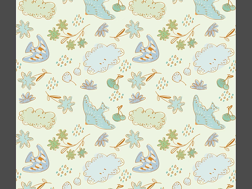 原创图案第4期 | 飞鸟与鱼