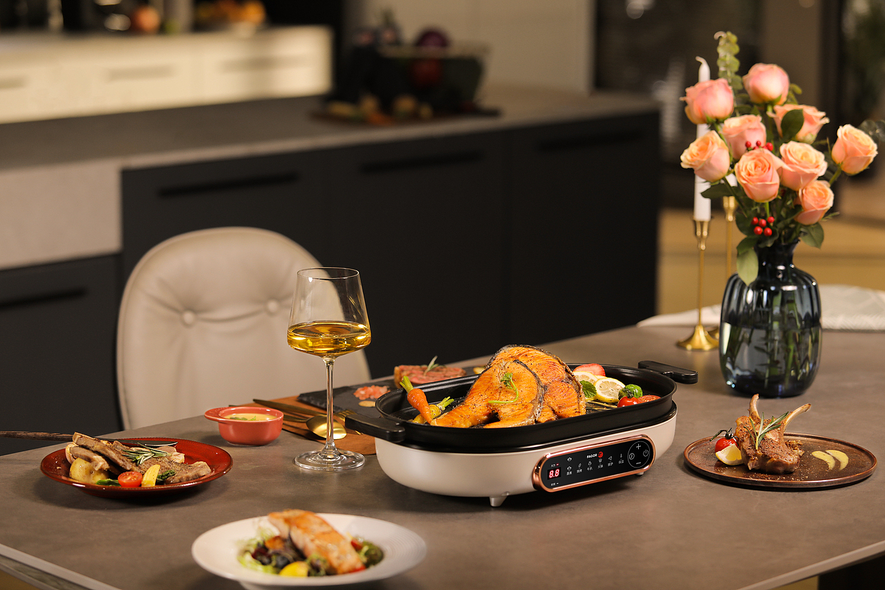 美食造型|多功能锅电商拍摄美食造型案例