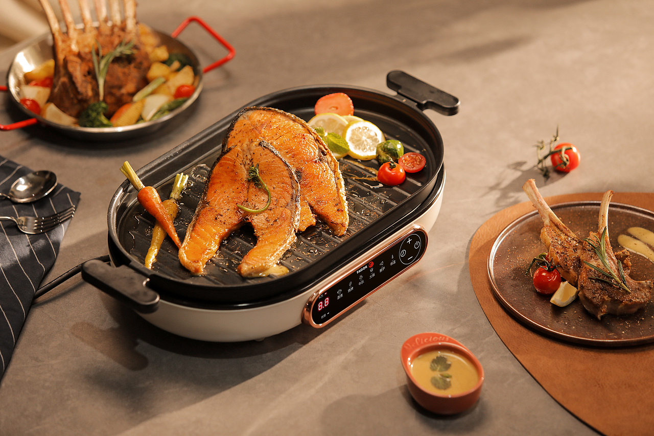 美食造型|多功能锅电商拍摄美食造型案例