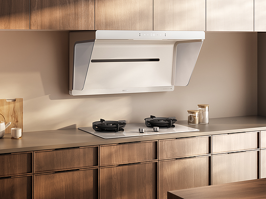 米家智能净烟机S2(白色)品牌视觉