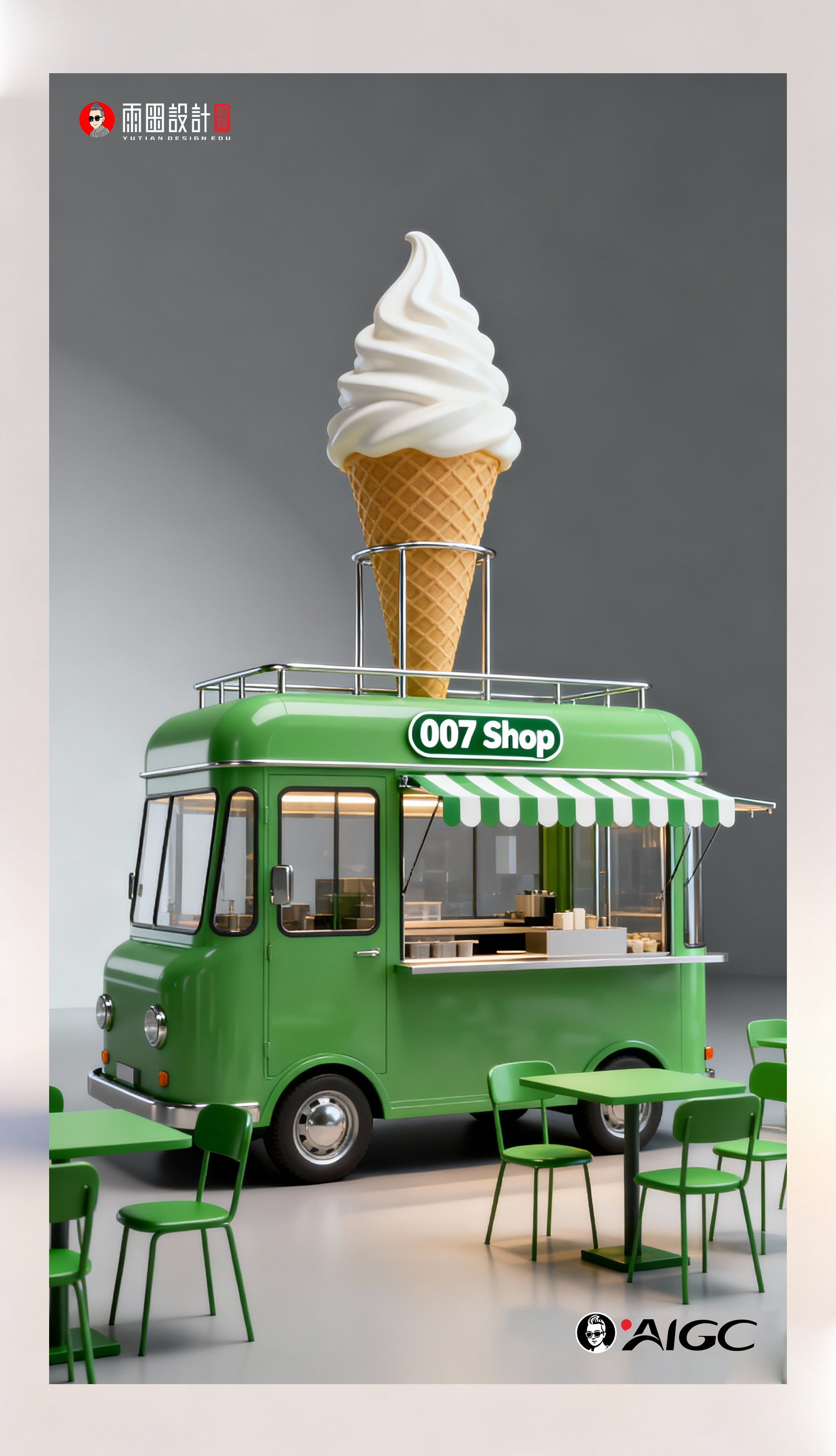 AIGC正确的玩法? | 门头设计 | AIGC | 店招设计 | AIGC艺术馆 |