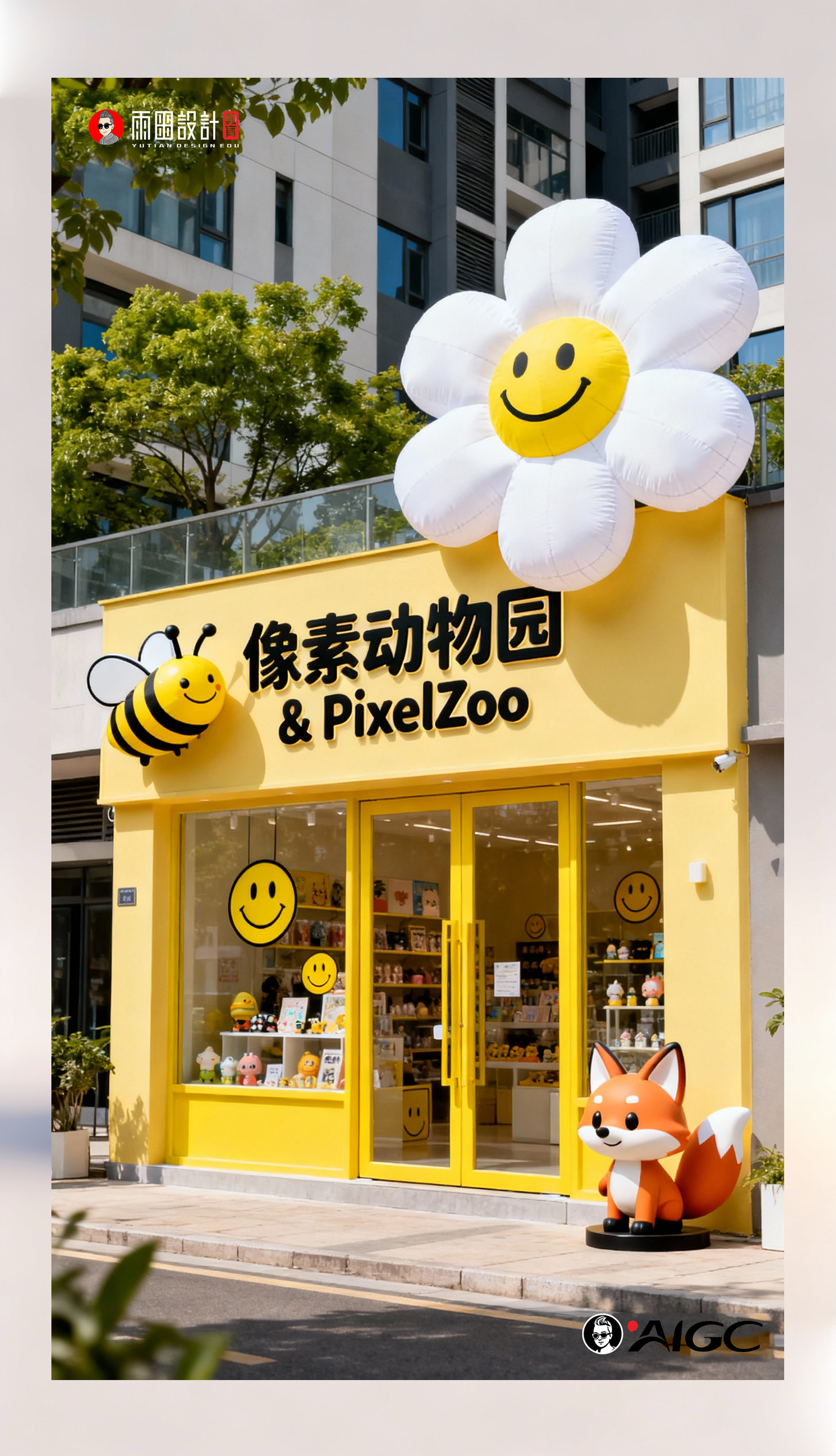 AIGC正确的玩法? | 门头设计 | AIGC | 店招设计 | AIGC艺术馆 |