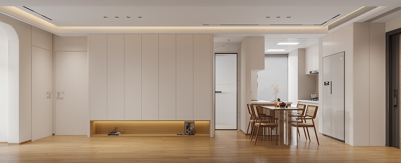 现代风格丨客餐厅多视角效果案例（图ZMzk4OTIzNTQw） - 家装设计 - 站酷设计师静怡设计原创素材 - 站酷ZCOOL